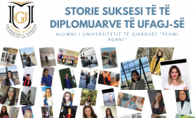 The book "Success Story" of the graduates of "Fehmi Agani" University is published